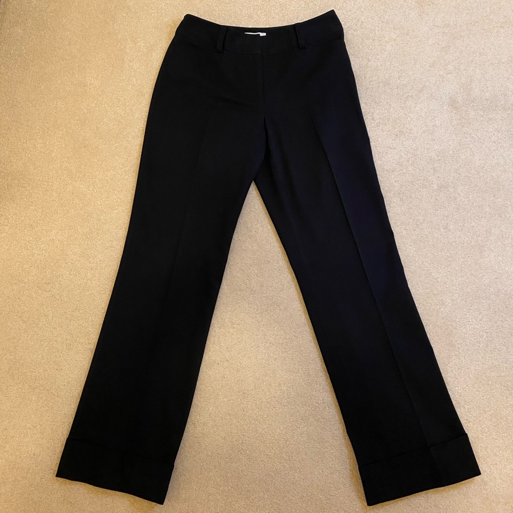 Ann Taylor Loft petite stretch trousers size 2p. No lining.